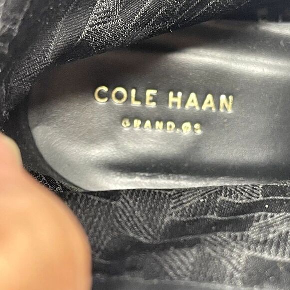 Cole Haan Grand Os Black, Leather Ankle Boots, Size 11B - Picture 15 of 15